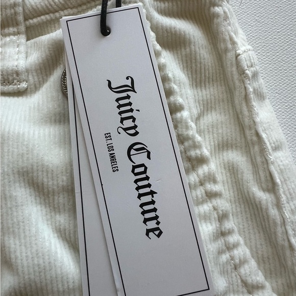 NWT Juicy Couture Wide Leg Corduroy Pants Marshmallow High Rise Size 20W‎ (E4) - Picture 9 of 10